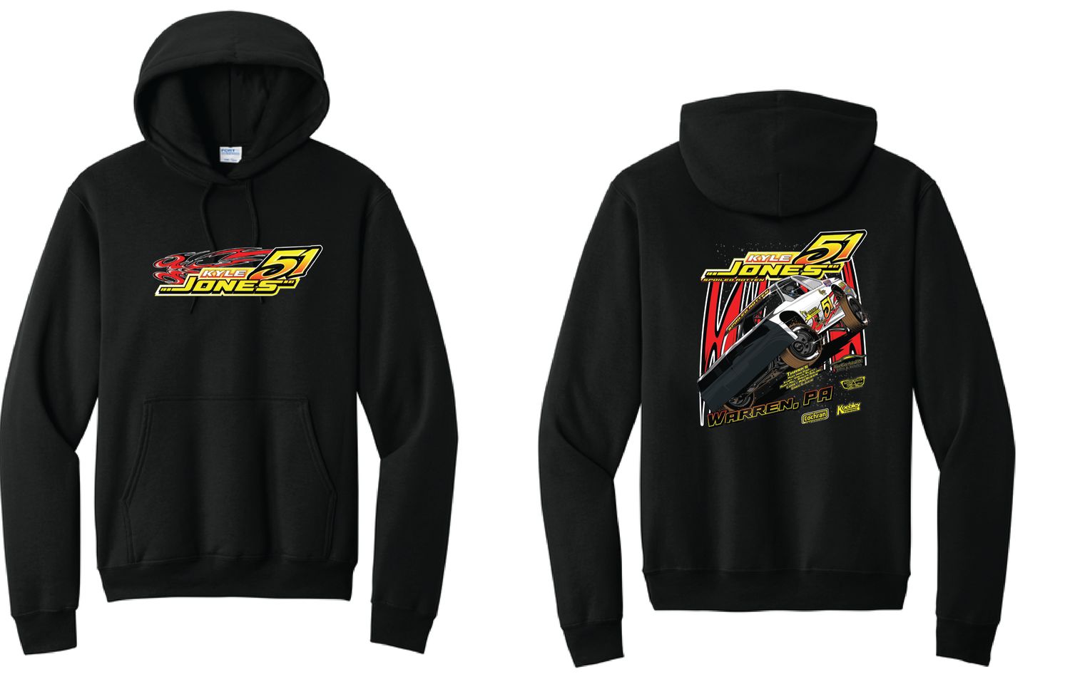 2026 Kyle Jones Hoodie | PC78H Black