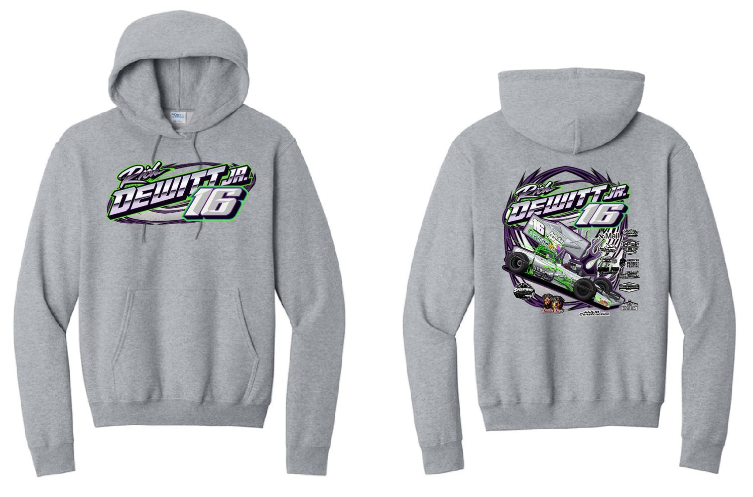 2026 Rich Dewitt Jr Hoodie | PC78H Athletic Heather