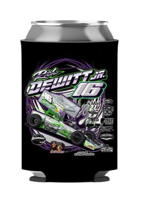 2026 Rich Dewitt Jr Koozie | Black