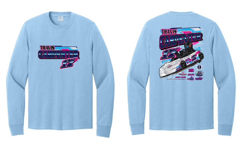2026 Travis Carpenter Long Sleeve | PC54LS Light Blue