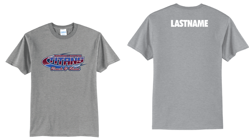 FE Titans Track TShirt | PC55 Athletic Heather