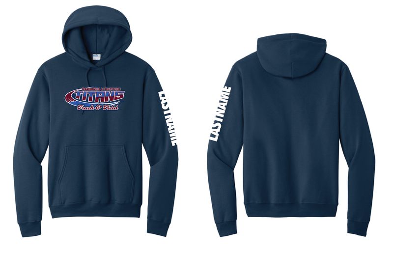 FE Titans Track Hoodie | PC78H Navy