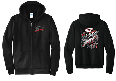 2026 Aiden Miller Zip Up Hoodie | PC78ZH Black