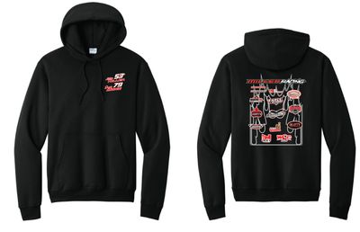2026 Miller Racing Hoodie | PC78H Black