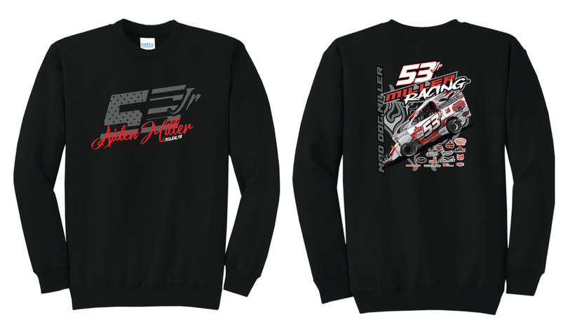 2026 Aiden Miller Crewneck | PC78 Black