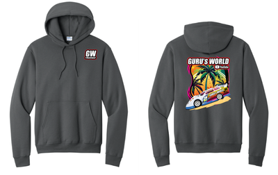Gurus World Late Model Hoodie | PC78H Charcoal