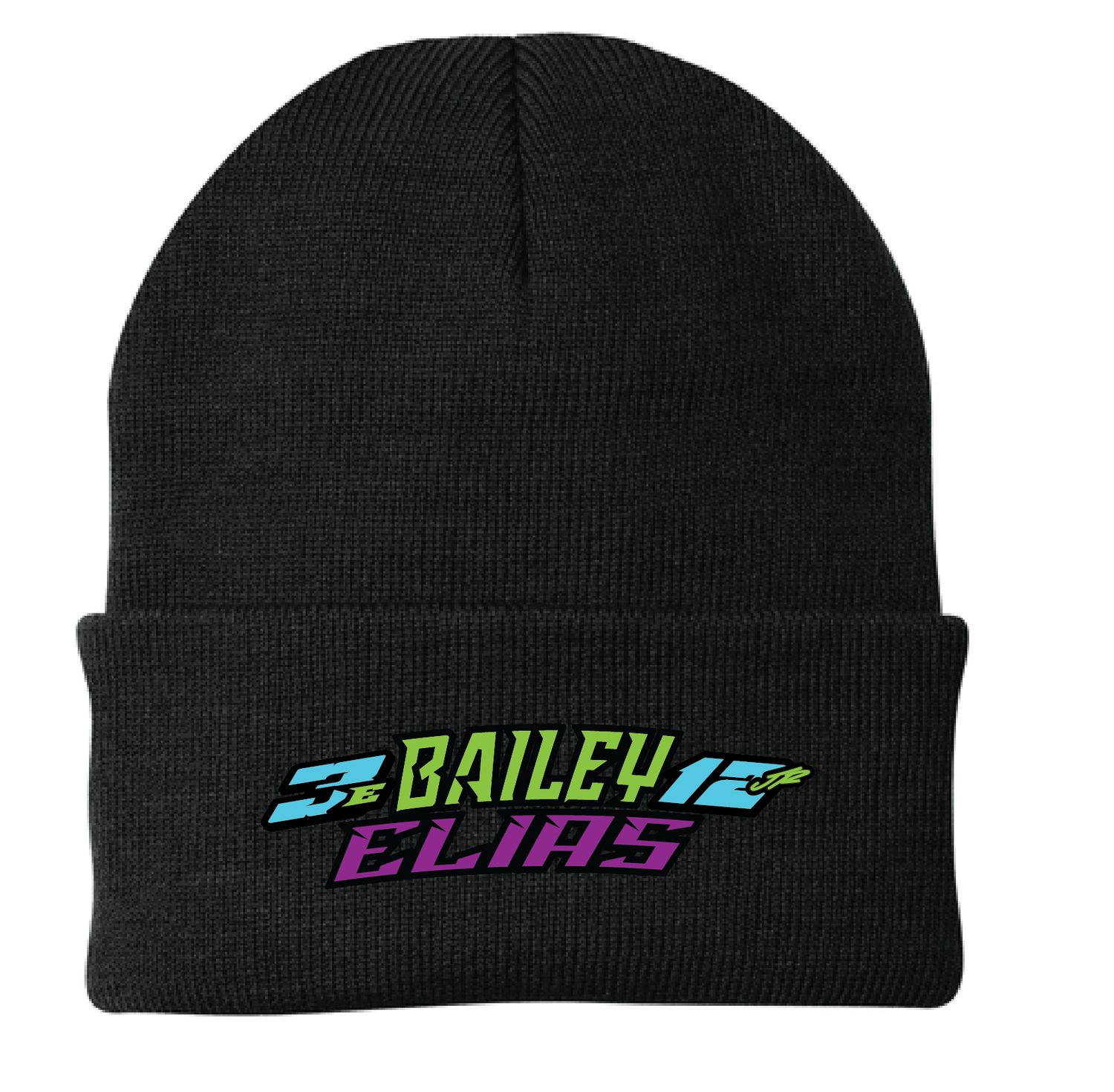 2026 Bailey Elias Beanie | CP90 Black