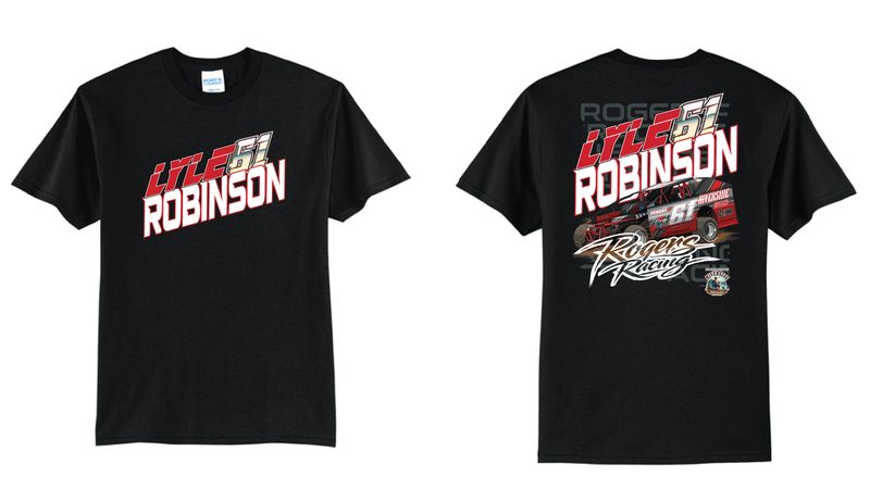 2026 Lyle Robinson TShirt | PC55 Black