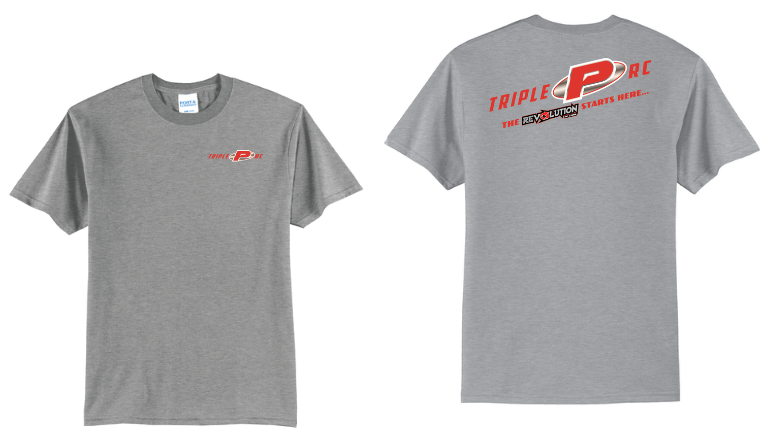 Triple P RC TShirt | PC55 Athletic Heather