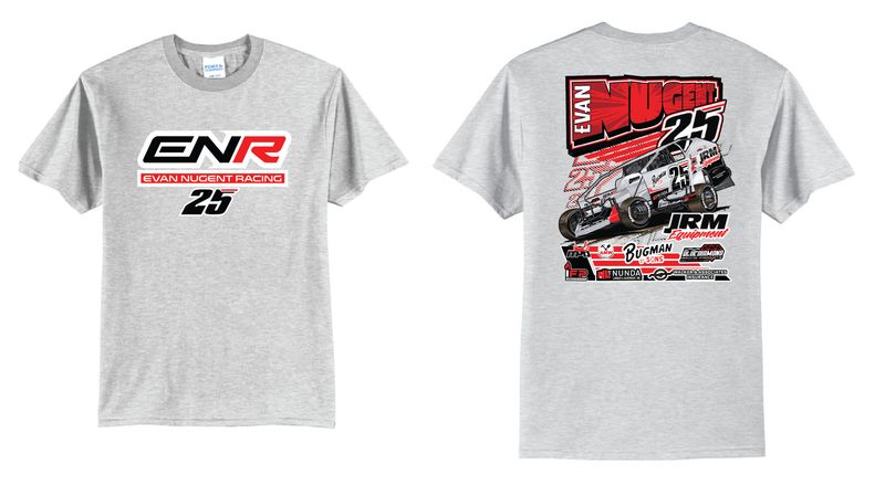 2026 Evan Nugent TShirt | PC55 Ash