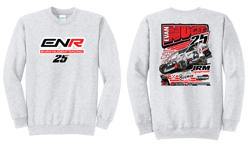 2026 Evan Nugent Crewneck | PC78 Ash