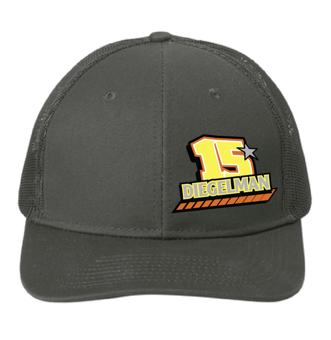 2026 Diegelman Racing Trucker Hat | C402 Grey Steel