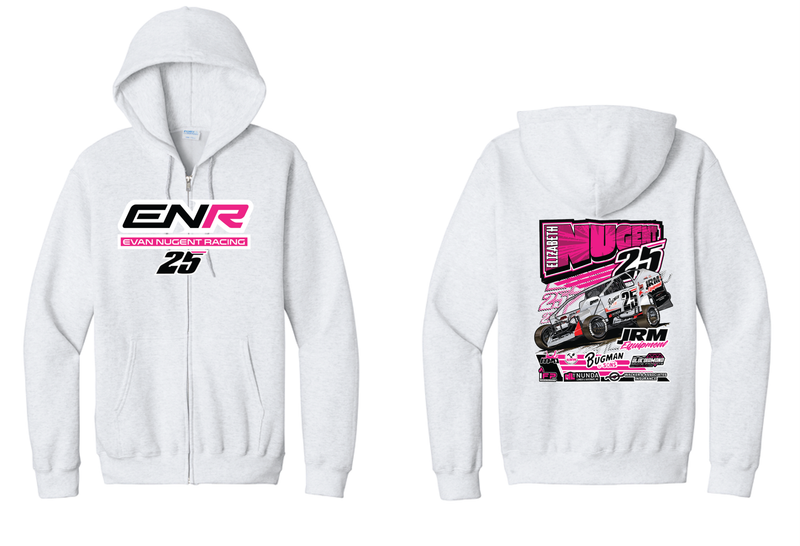 2026 Elizabeth Nugent Zip Up Hoodie | PC78ZH Ash