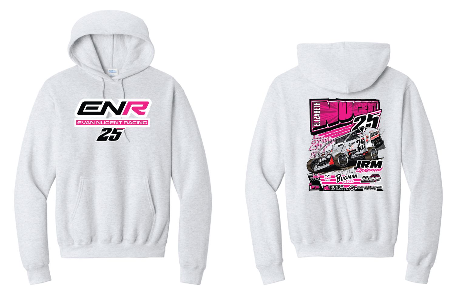 2026 Elizabeth Nugent Hoodie | PC78H Ash