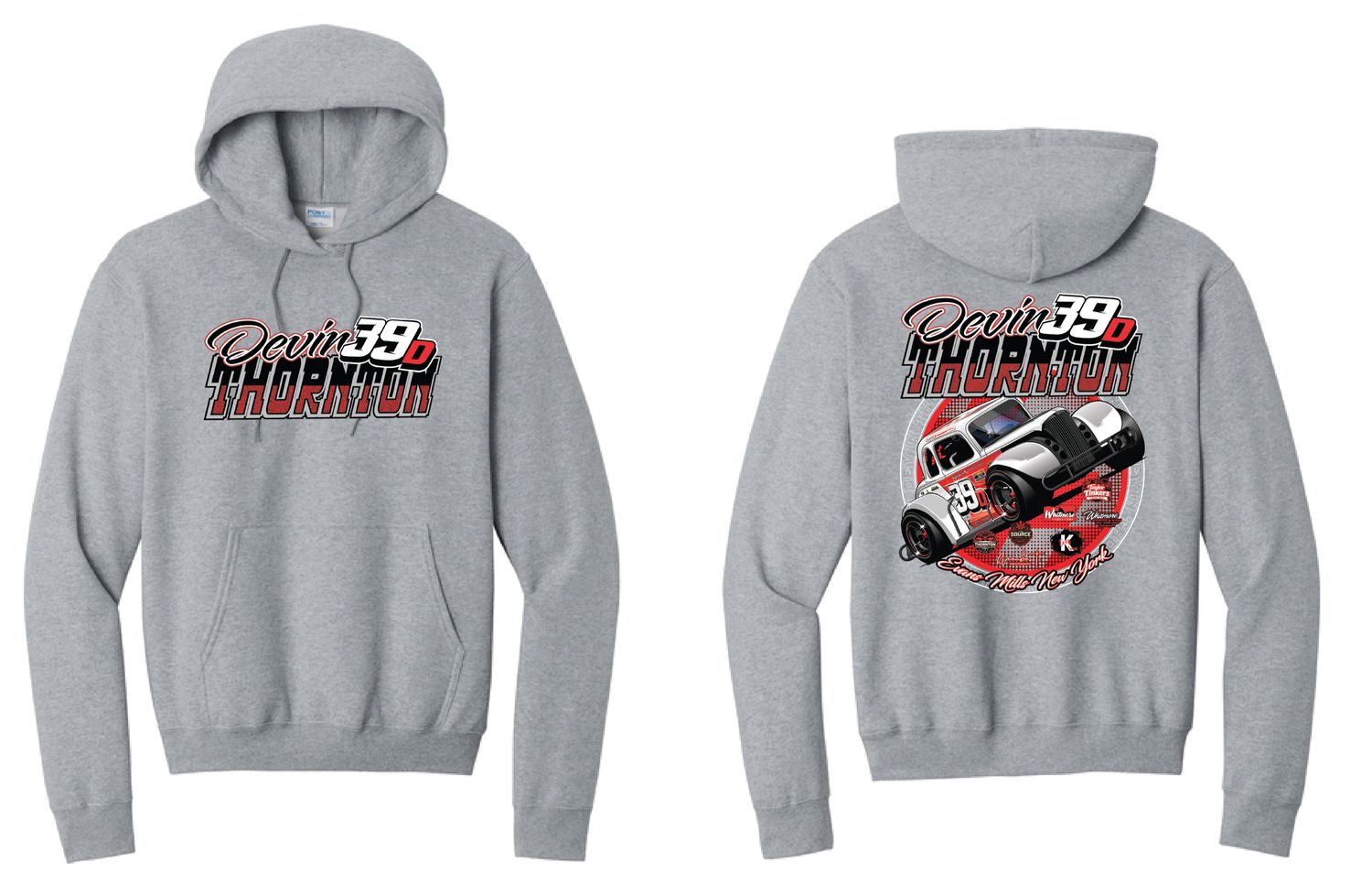 2026 Devin Thornton Hoodie | PC78H Athletic Heather
