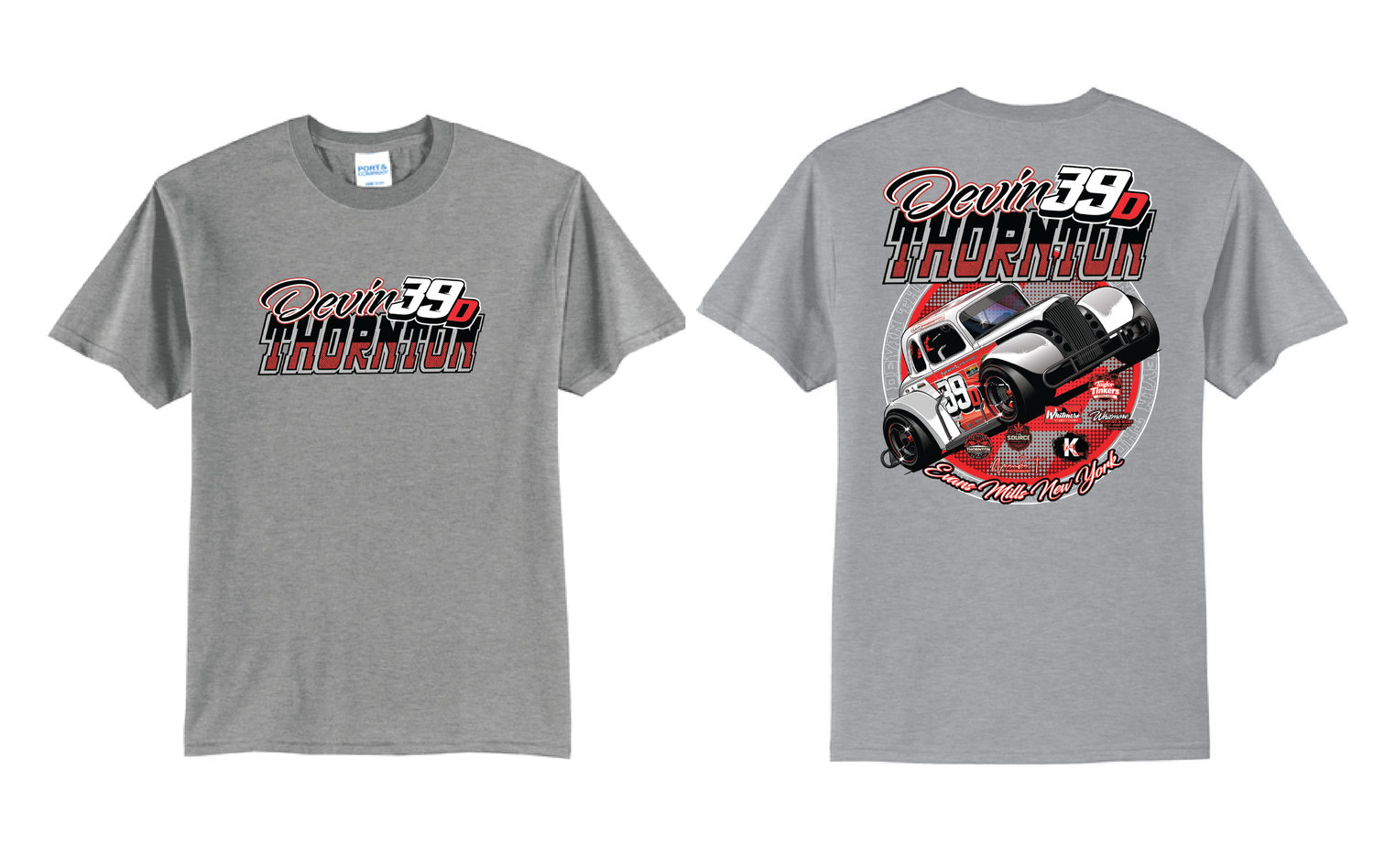 2026 Devin Thornton TShirt | PC55 Athletic Heather
