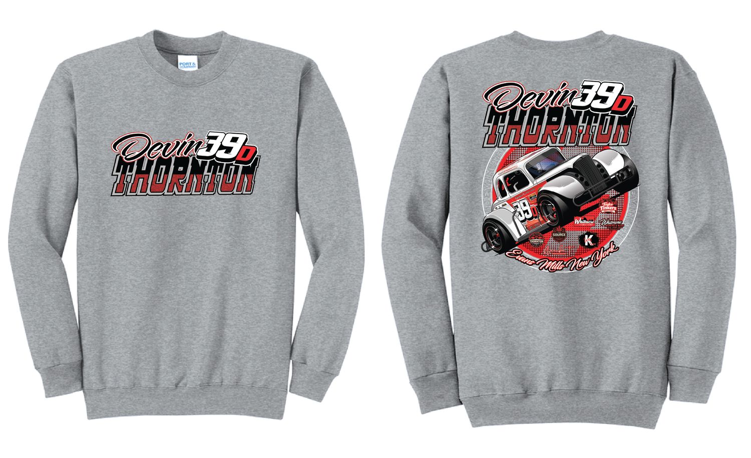 2026 Devin Thornton Crewneck | PC78 Athletic Heather