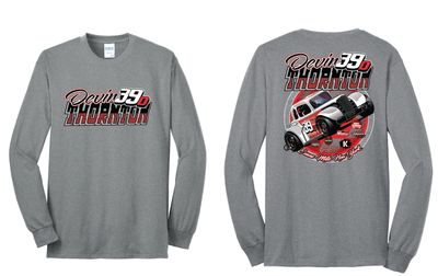 2026 Devin Thornton Long Sleeve Shirt | PC55LS Athletic Heather