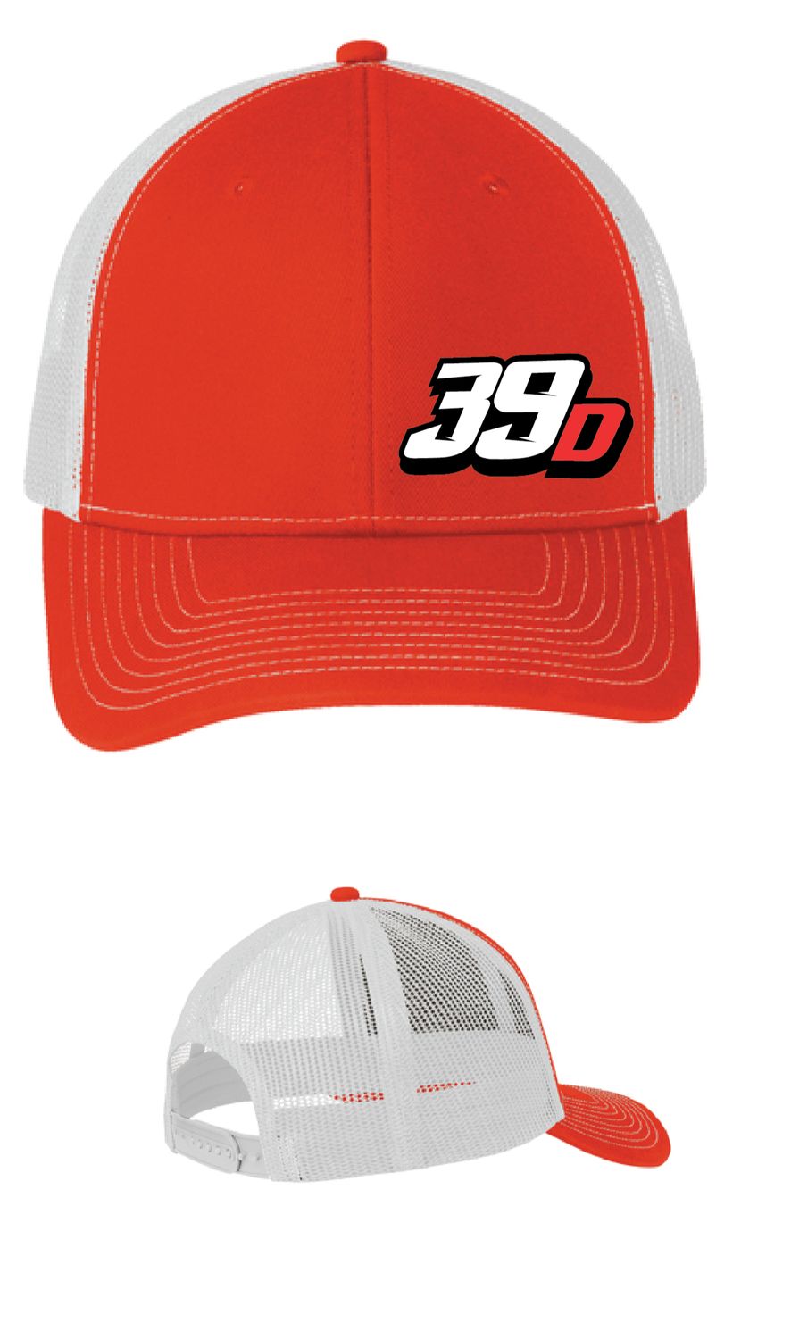 2026 Devin Thornton Trucker Hat | C402 Orange/White