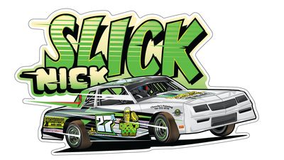 2026 Slick Nick Racing Sticker v2