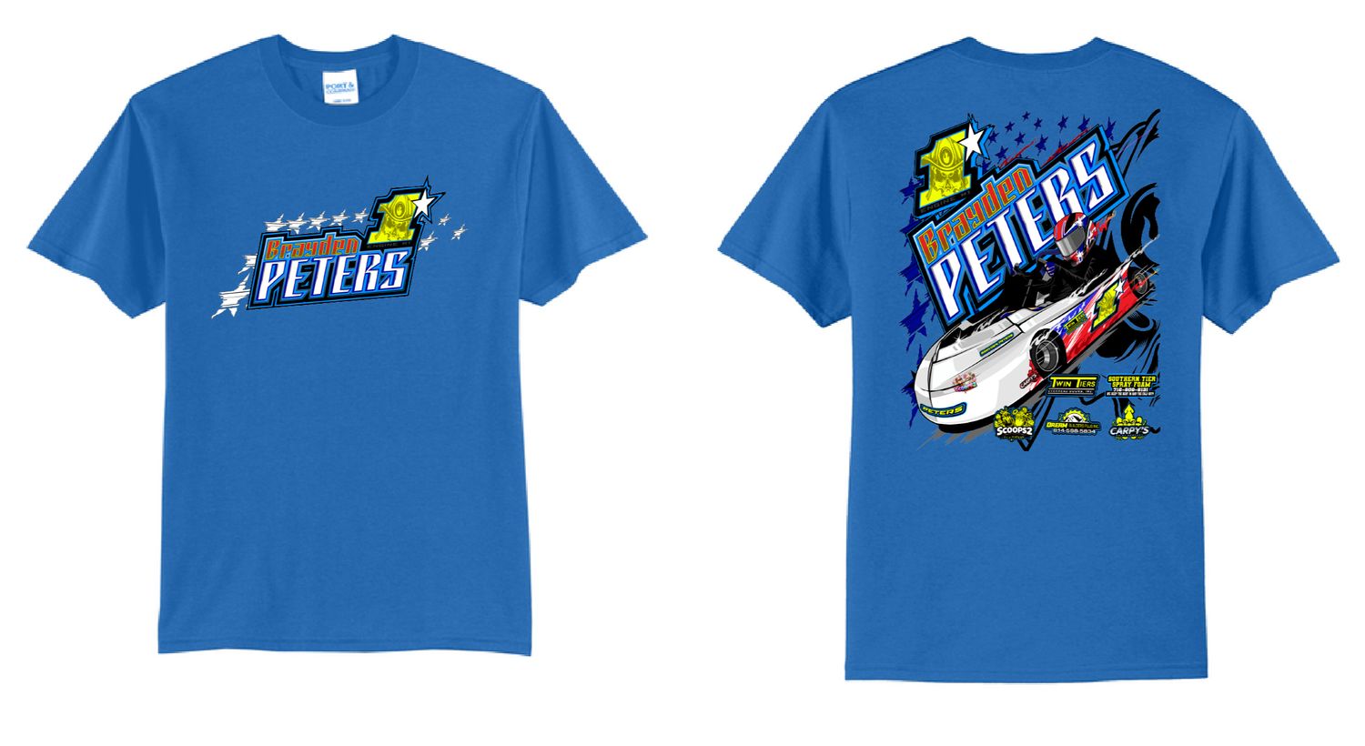 2026 Brayden Peters TShirt | PC55 Royal