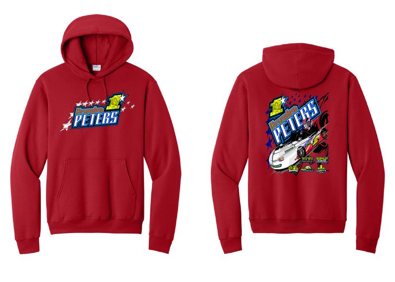 2026 Brayden Peters Hoodie | PC78H Red