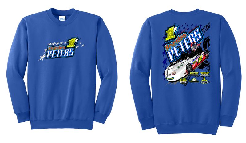 2026 Brayden Peters Crewneck | PC78 Royal