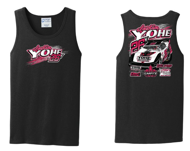 2026 Justin Yohe Tank Top | PC54TT Black