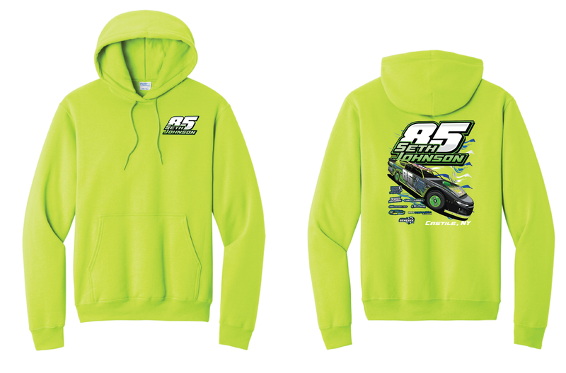 2026 Seth Johnson Hoodie | PC78H Safety Green