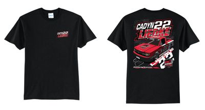 2026 Cadyn Liedke TShirt | PC55 Black