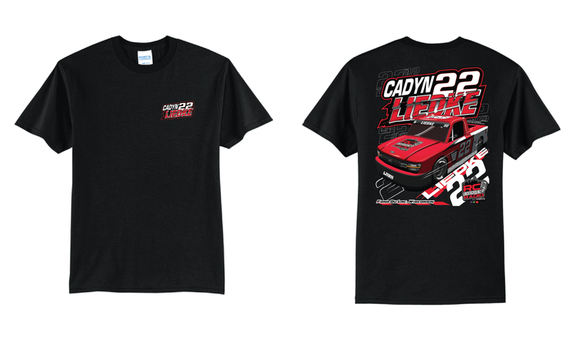 2026 Cadyn Liedke TShirt | PC55 Black