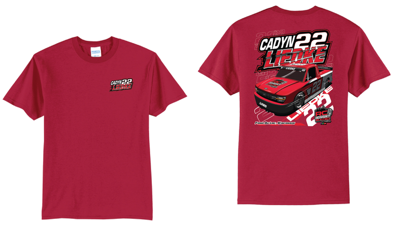 2026 Cadyn Liedke TShirt | PC55 Red