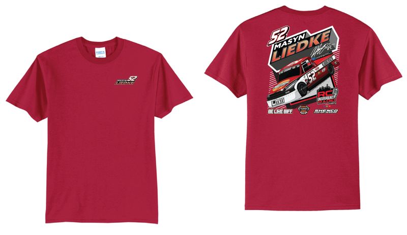 2026 Masyn Liedke TShirt | PC55 Red