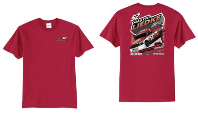 2026 Masyn Liedke TShirt | PC55 Red