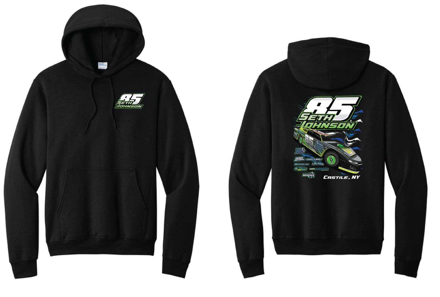 2026 Seth Johnson Hoodie | PC78H Black
