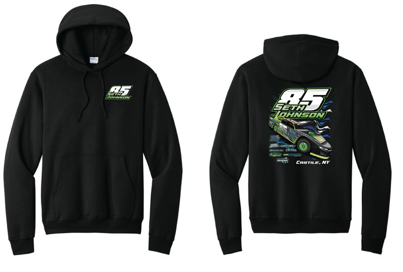 2026 Seth Johnson Hoodie | PC78H Black