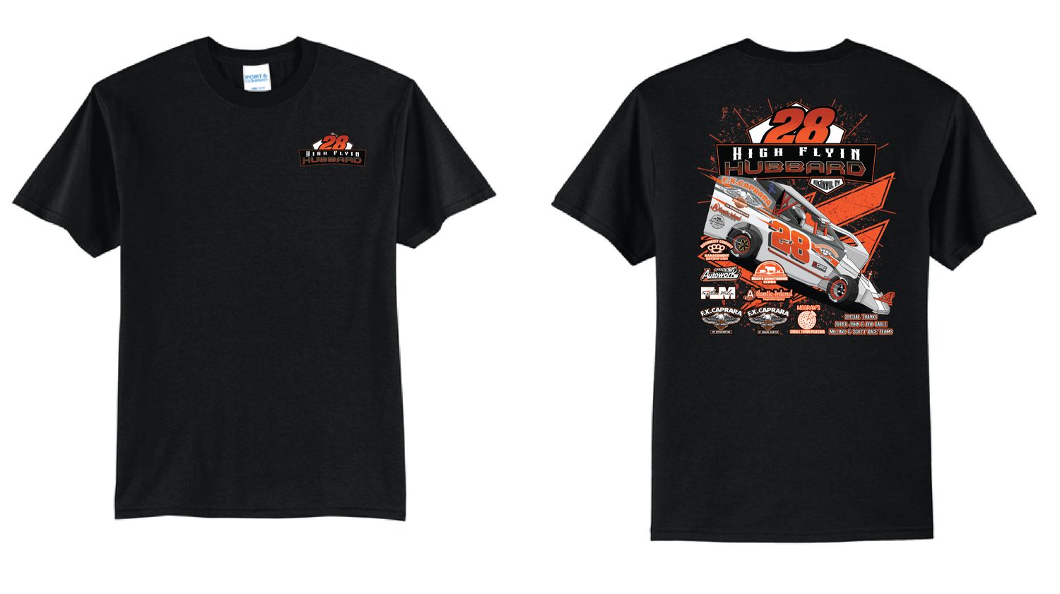 2026 Hubbard Racing TShirt | PC55 Black