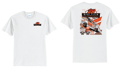 2026 Hubbard Racing TShirt | PC55 White