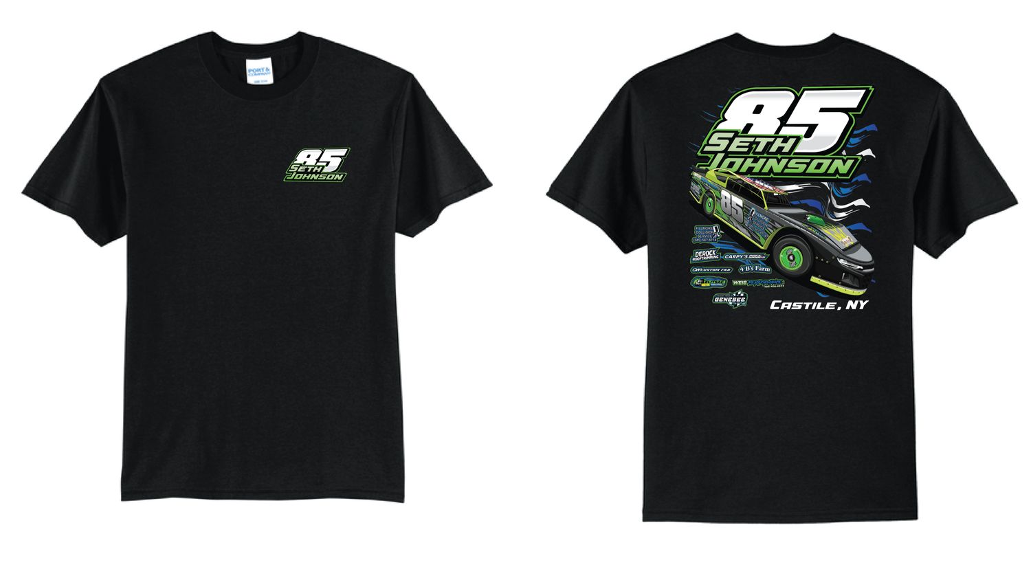 2026 Seth Johnson TShirt | PC55 Black