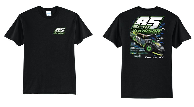 2026 Seth Johnson TShirt | PC55 Black