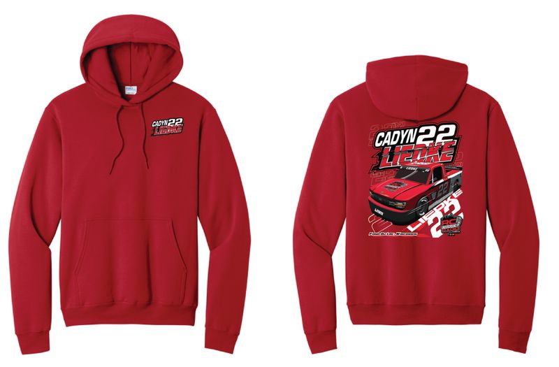 2026 Cadyn Liedke Hoodie | PC78H Red