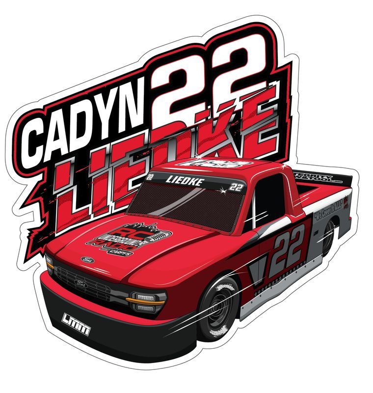 2026 Cadyn Liedke Sticker