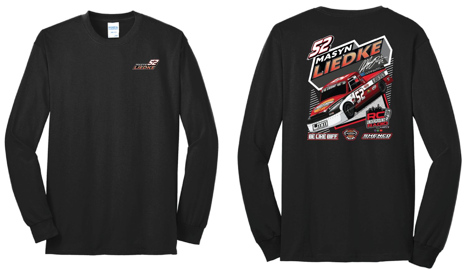 2026 Masyn Liedke Long Sleeve | PC55LS Black