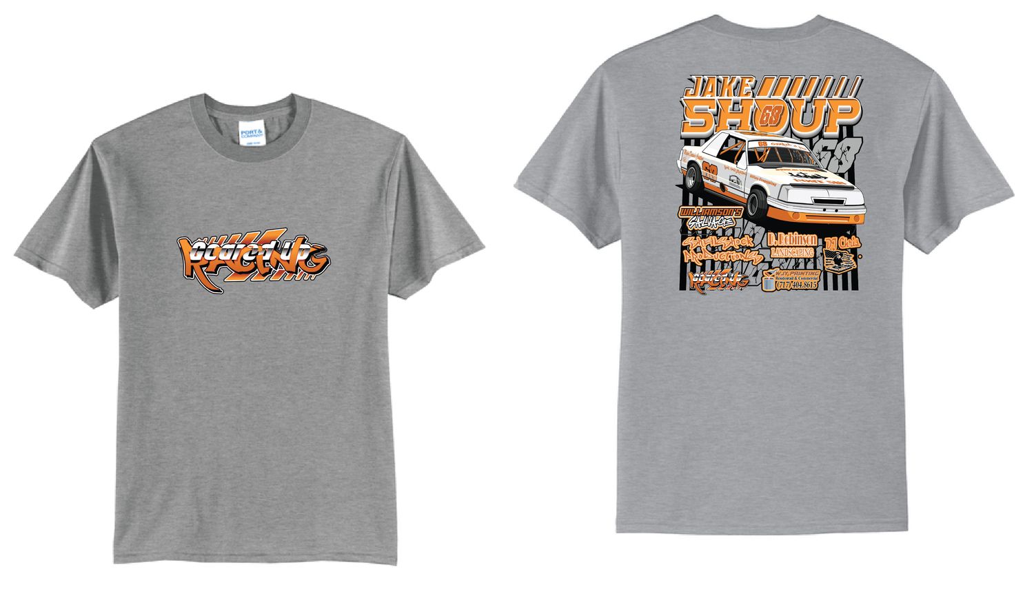 2026 Jake Shoup TShirt | PC55 Athletic Heather