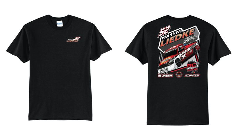 2026 Masyn Liedke TShirt | PC55 Black