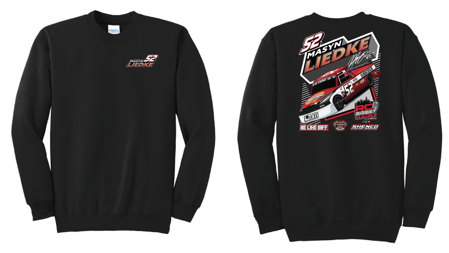 2026 Masyn Liedke Crewneck | PC78 Black