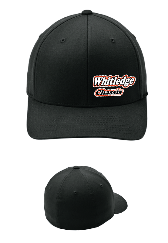 Whitledge Chassic Classic Logo Flexfit Hat | C813 Black