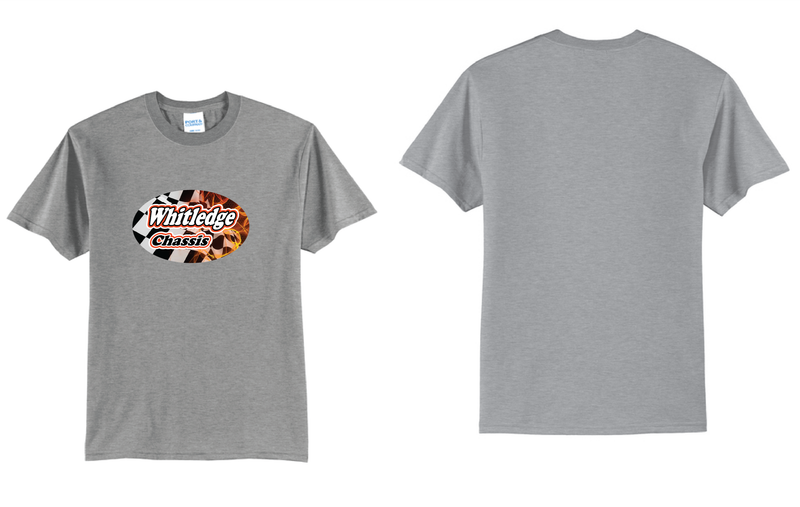 Whitledge Chassis Classic Logo TShirt | PC55 Athletic Heather