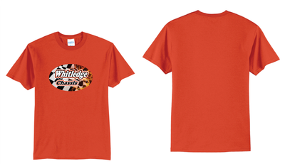 Whitledge Chassis Classic Logo TShirt | PC55 Orange
