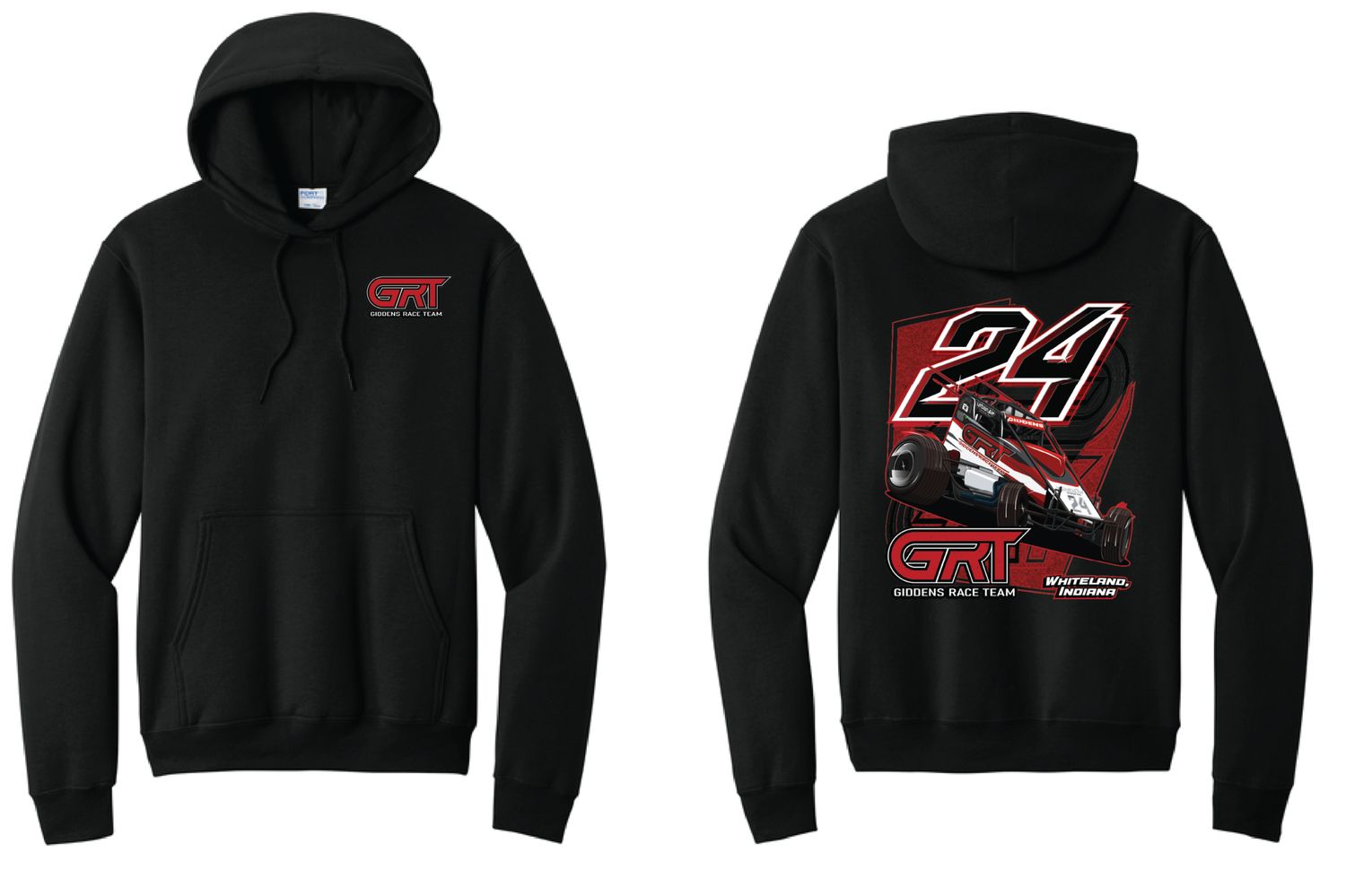 2026 Giddens Race Team Hoodie | PC78H Black
